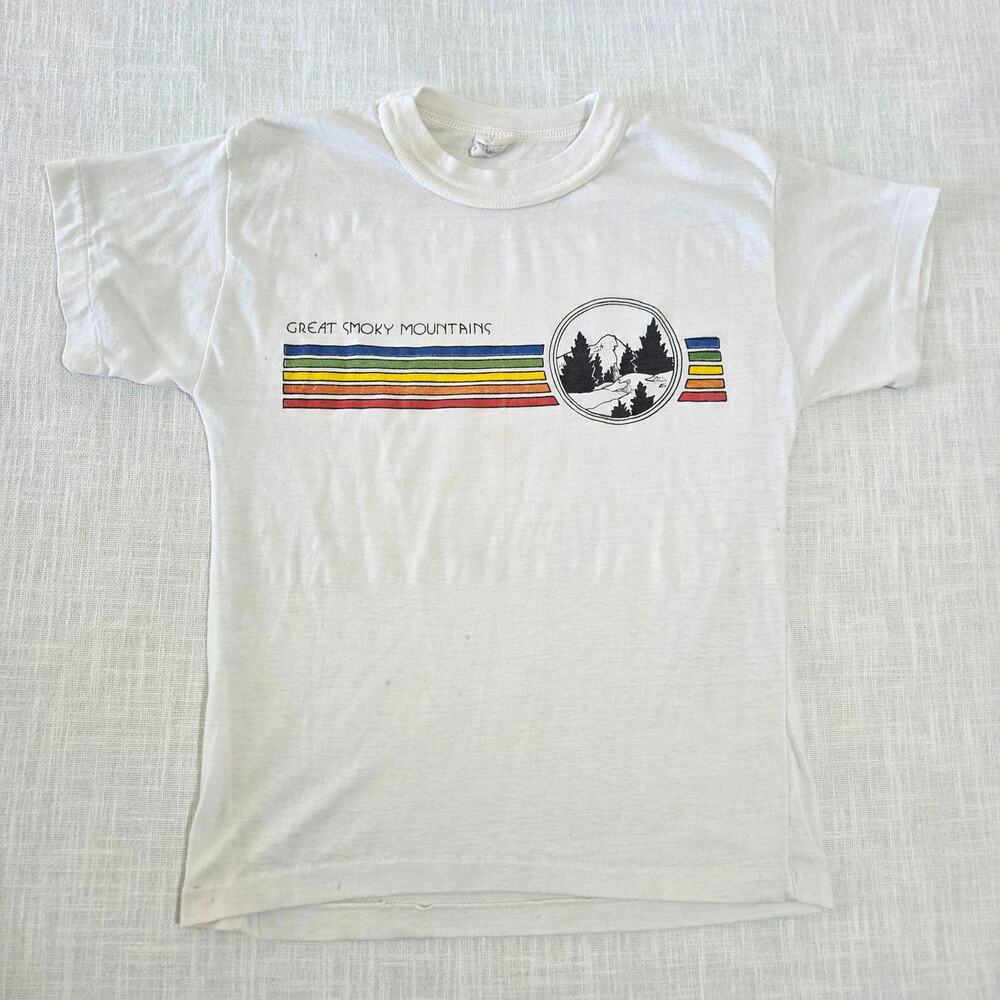 Vintage Great Smoky Mountain Tee kids 10/12